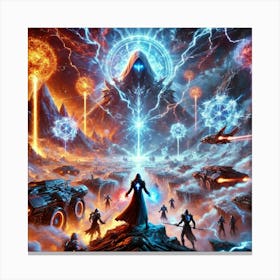 Episode 7 The Heart Of The Storm Canvas Print