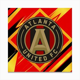 Atlanta United FC Logo Wall Art 3 Canvas Print