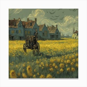 Sunflower Field 3 Canvas Print