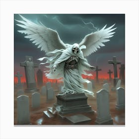 Angel Of Death 8 Canvas Print