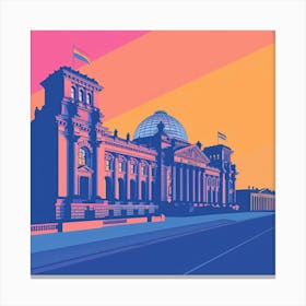 Berlin'S Reichstag Building Canvas Print