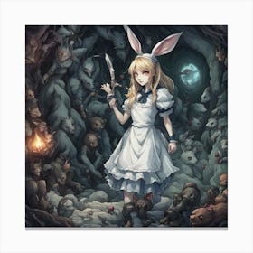 Alice In Wonderland 6 Canvas Print