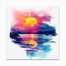 Sunset Canvas Print Canvas Print