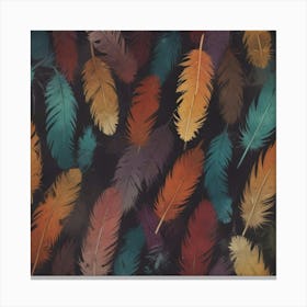 Feathers 9 Canvas Print