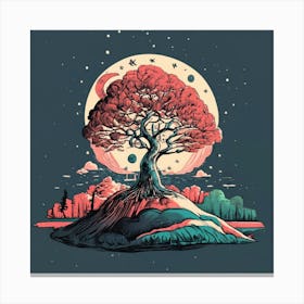 Tree Of Life 5 Canvas Print