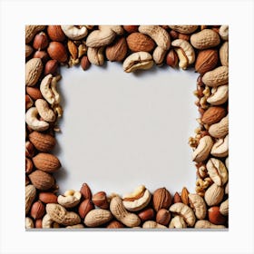 Nut Frame 17 Canvas Print