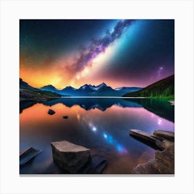 Milky Way 9 Canvas Print