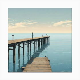 Into The Water Art Print (8) Canvas Print