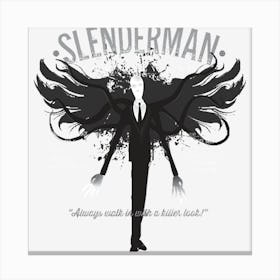 Slenderman Formalwear Canvas Print