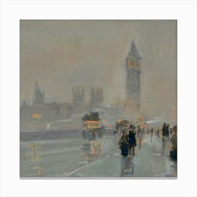 London Fog Canvas Print