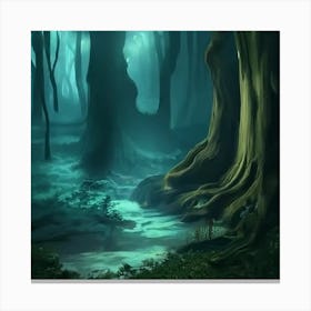 Forest 34 Canvas Print