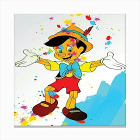 Pinocchio Canvas Print