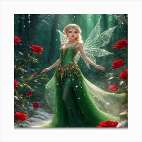 Fairy In The Forest 1 Canvas Print