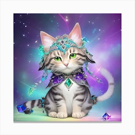 Kitty Cat 6 Canvas Print