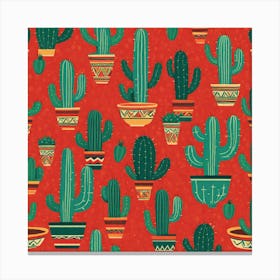 Cactus 74 Canvas Print