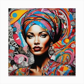 African Woman 19 Canvas Print