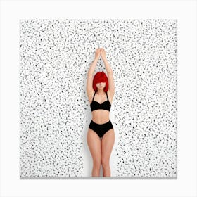 Girl In A Bikini 1 Canvas Print