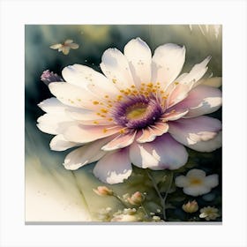 Daisy Painting Canvas Print