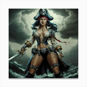 Pirates Of The Caribbean 23 Canvas Print