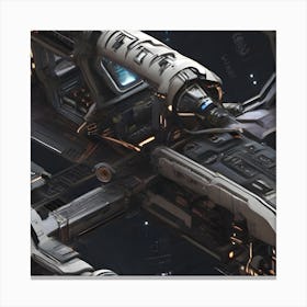 Spaceship 9 Canvas Print