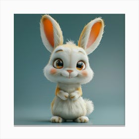 Cute Bunny 5 Canvas Print