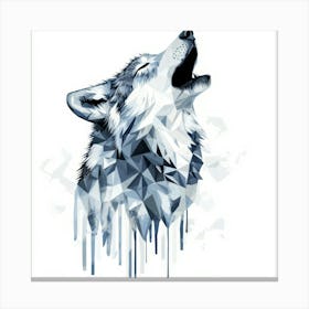 Howling Wolf Canvas Print