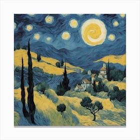 Starry Night Canvas Print