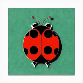 Ladybug Canvas Print