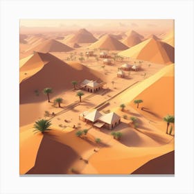 Sahara Desert 122 Canvas Print