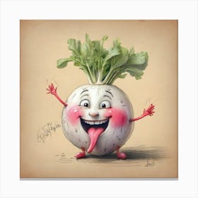 Turnip Canvas Print