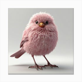 Pink Bird Canvas Print