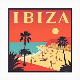 Ibiza Canvas Print