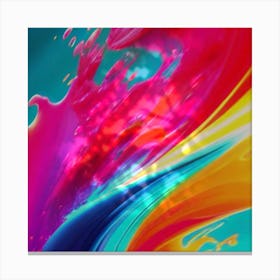 Abstract Painting 14 Canvas Print