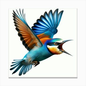 Bird In Flight Canvas Print