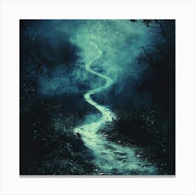 Stockcake Mystical Forest Path 1719975137 Canvas Print