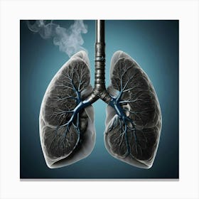 Lungs Stock Videos & Royalty-Free Footage 27 Canvas Print