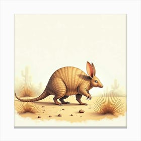 Armadillo 3 Canvas Print