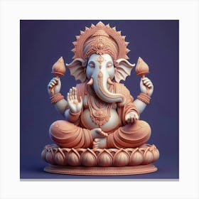 Ganesha 7 Canvas Print