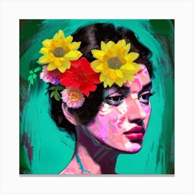 Flower Girl 1 Canvas Print