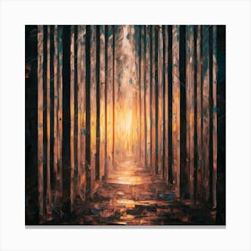 Forest Path 3 Canvas Print