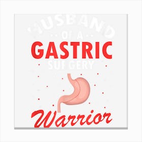 Mens Weigh Loss Surgery Design For Gastric Surgeon 1 Canvas Print