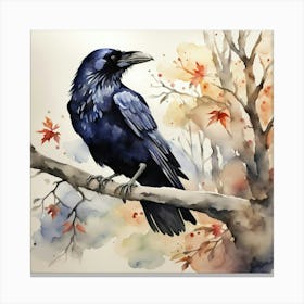 Raven 1 Canvas Print