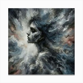 'Darkness' 1 Canvas Print