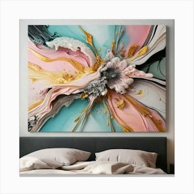 Abstract Abstract Painting Canvas Print