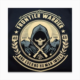 Frontier Warrior 1 Canvas Print