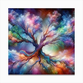 Binary Tree 1 Canvas Print