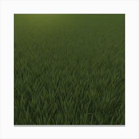 Grass Field 9 Canvas Print