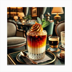 Thai Italian Affogato Canvas Print