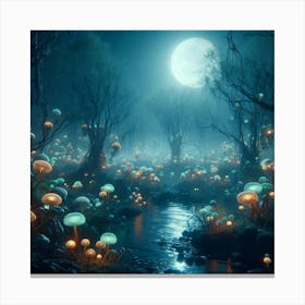 Fairytale Forest 3 Canvas Print