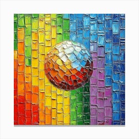 Disco Ball Art 47 Canvas Print